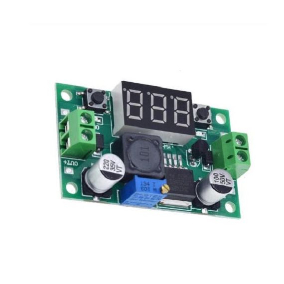 Regolatore di tensione Step Down DC/DC LM2596 con display da 4-40V a 1.25-30V