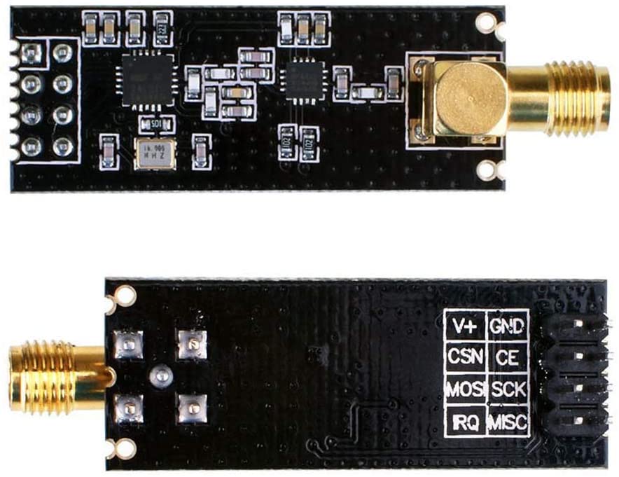 Modulo Wireless per Arduino con antenna 2,4 Ghz - NRF24L01+PA+LNA WB464