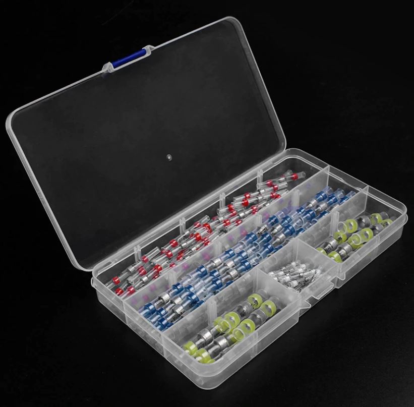 Kit 100 pezzi giunzioni termorestringenti - Varie misure WB480