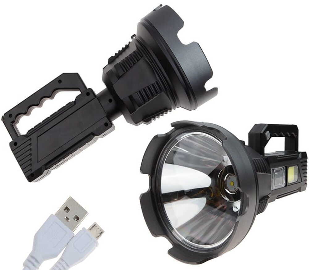 Torcia ricaricabile LED + COB con treppiede 150W 8518383430014 WB548