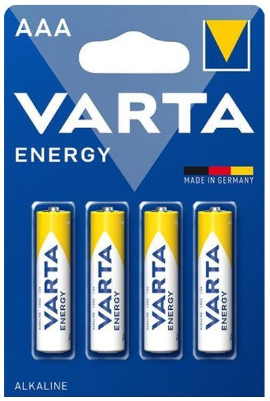 Batterie alcaline ministilo AAA 1.5V Varta