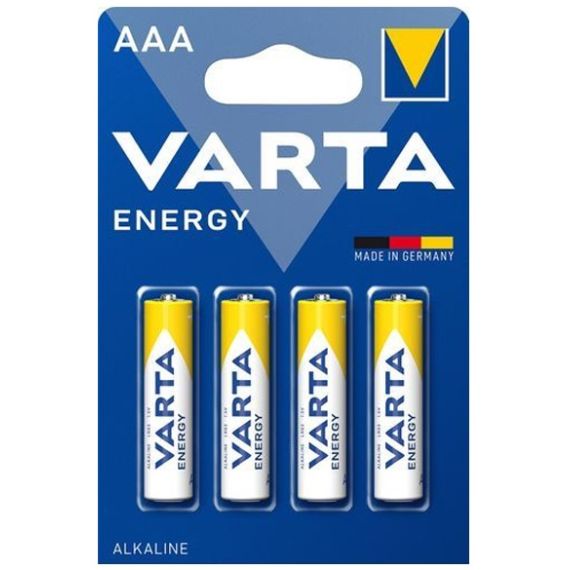 Batterie alcaline ministilo AAA 1.5V Varta