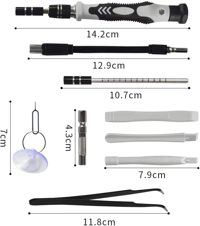 Kit cacciavite di precisione 115 pezzi 692030221414 WB599