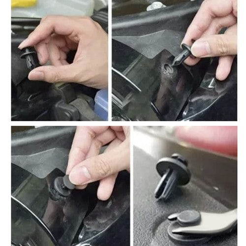Set di rivetti in plastica per auto 620 pezzi