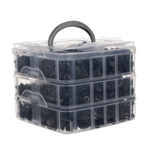 Set di rivetti in plastica per auto 620 pezzi