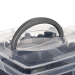 Set di rivetti in plastica per auto 620 pezzi