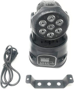 Proiettore LED con testa rotante 7x10W RGB 6971320210834 WB603