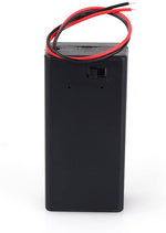 Custodia porta batteria 9V con interruttore WB631