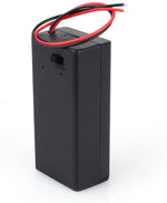 Custodia porta batteria 9V con interruttore WB631