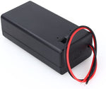 Custodia porta batteria 9V con interruttore WB631