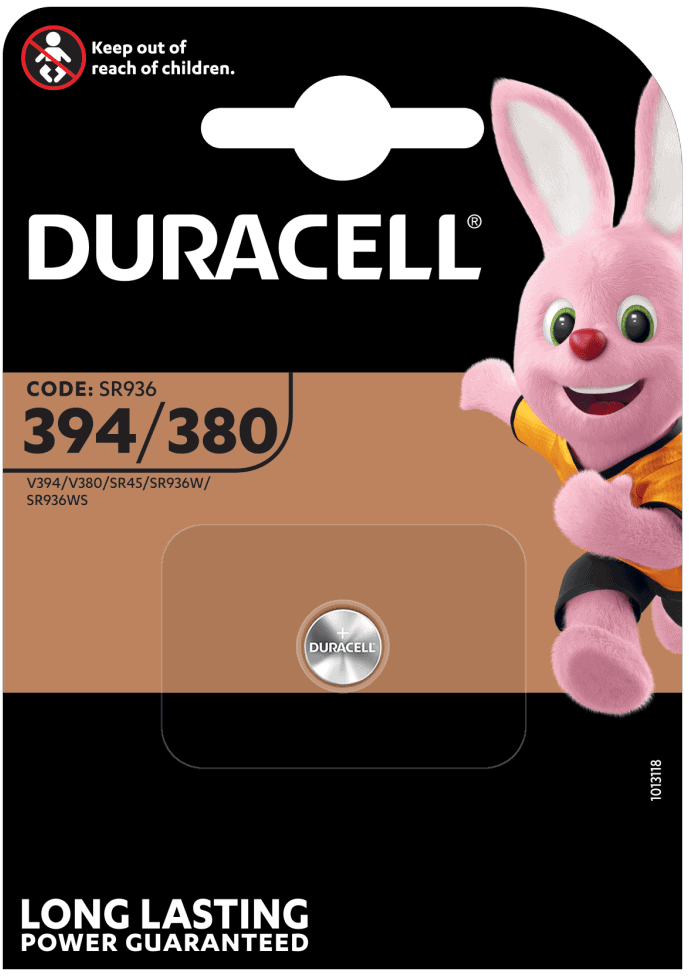 Batteria a bottone 1.5V all'ossido d'argento Duracell 5000394068216 WB641