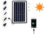 Pannello Solare USB 12W 5V 2.4A ricarica rapida 7867866007122 ZO-712KC WB664