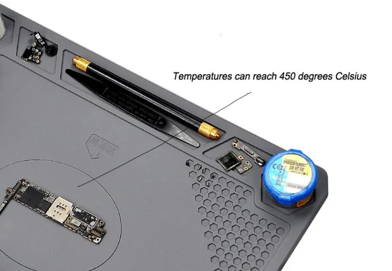 Tappetino per saldatura antistatico isolamento termico 450°C  TE-615 11478 5907451368497 WB676
