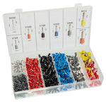 Pinza crimpatrice 0,25-10 mm² con 1200 puntalini 00022717 5904665712399 WB712