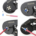 Pinza crimpatrice 0,25-10 mm² con 1200 puntalini 00022717 5904665712399 WB712
