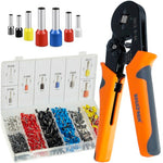 Pinza crimpatrice 0,25-10 mm² con 1200 puntalini 00022717 5904665712399 WB712