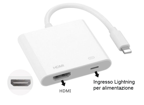 Adattatore HDMI - Lightning  WB735