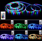 Striscia LED RGB 2m IP65 cavo di alimentazione USB con telecomando 6919478009818 ZXD-981 WB763