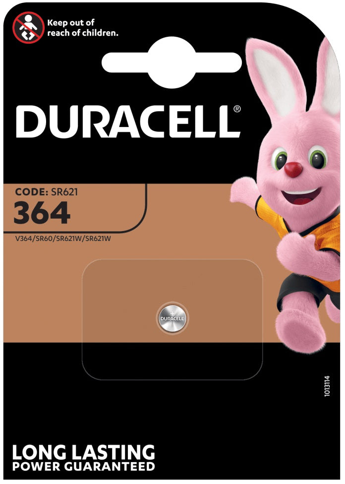 Batteria a bottone 1.5V all'ossido d'argento SR621 Duracell 5000394067790 WB766