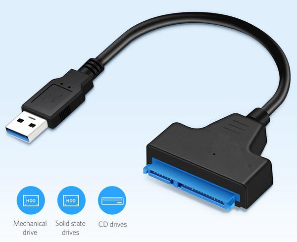 Adattatore da USB 3.0 a SATA7 + 15 pin