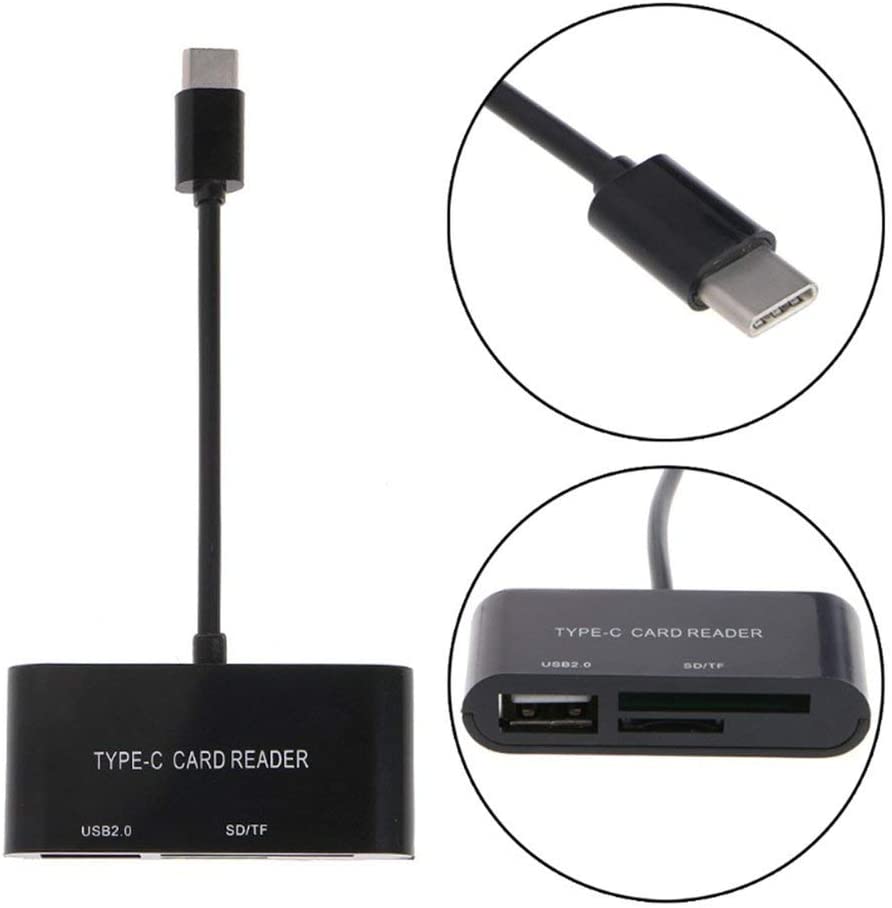 Adattatore USB Type C ad USB 2.0/SD/TF 880959667254 WB808