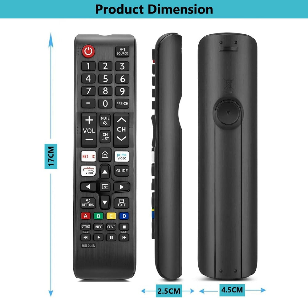Telecomando per Samsung TV LCD LED WB825 T-SMGTV 8053323555339