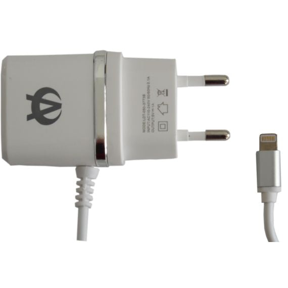 Alimentatore caricabatterie USB Lightning 1xUSB 1m