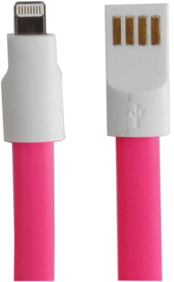Cavo per ricarica e sincronizzazione USB Lightning rosa