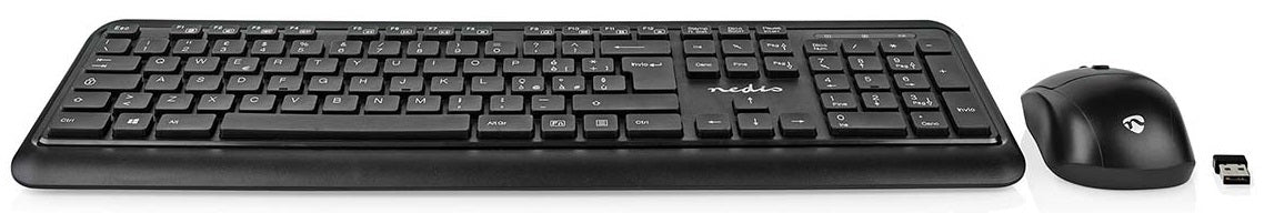 Set tastiera e mouse wireless layout italiano KBMCW100BKIT 5412810403998 WB858