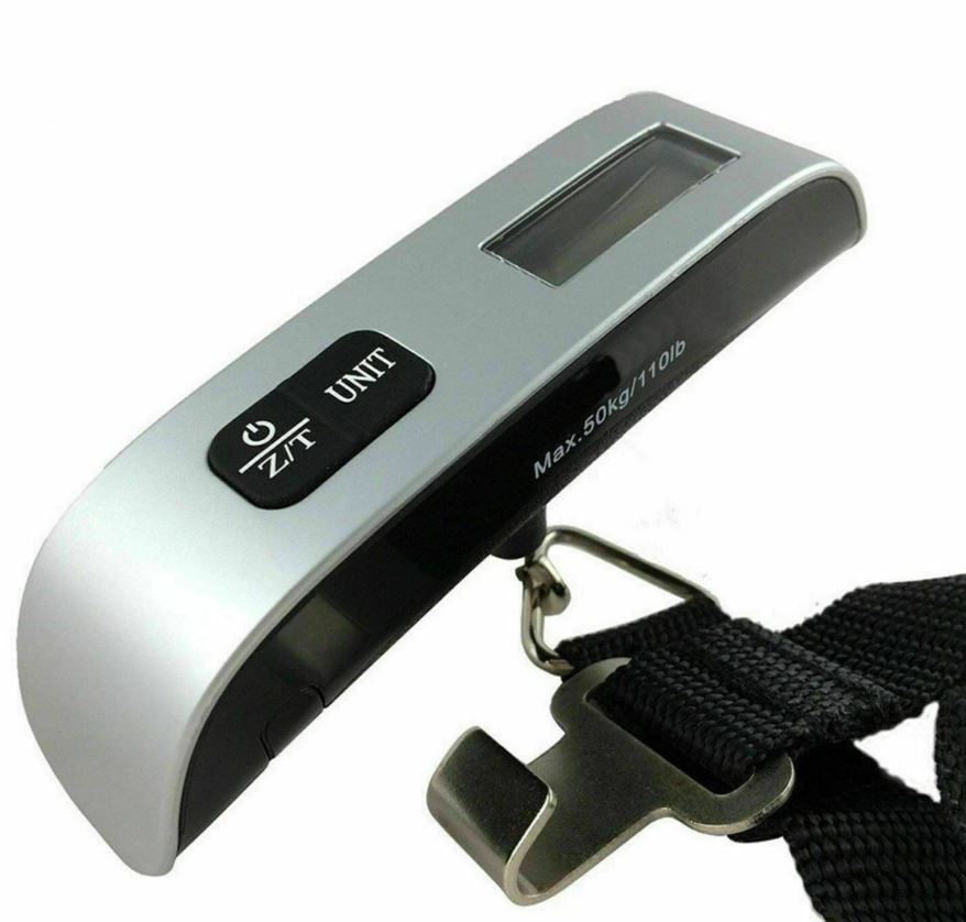 Bilancia digitale portatile per valigie con display LCD 50kg 6920160008743 LE-874 WB862