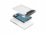 Box per disco esterno 2.5" USB 3.0 in plastica trasparente 5907451330395 06222 WB912