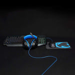 Kit gaming 4in1 Tastiera-Cuffie-Mouse-Tappetino GCK41100BKIT 5412810333721 WB932