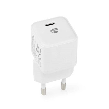 Wall Charger | 30W | PD3.0 30W | Quick charge feature | 1.5 / 2.0 / 2.5 / 3.0 A | Number of outputs: 1 | USB-C™ | Automatic Voltage Selection | White