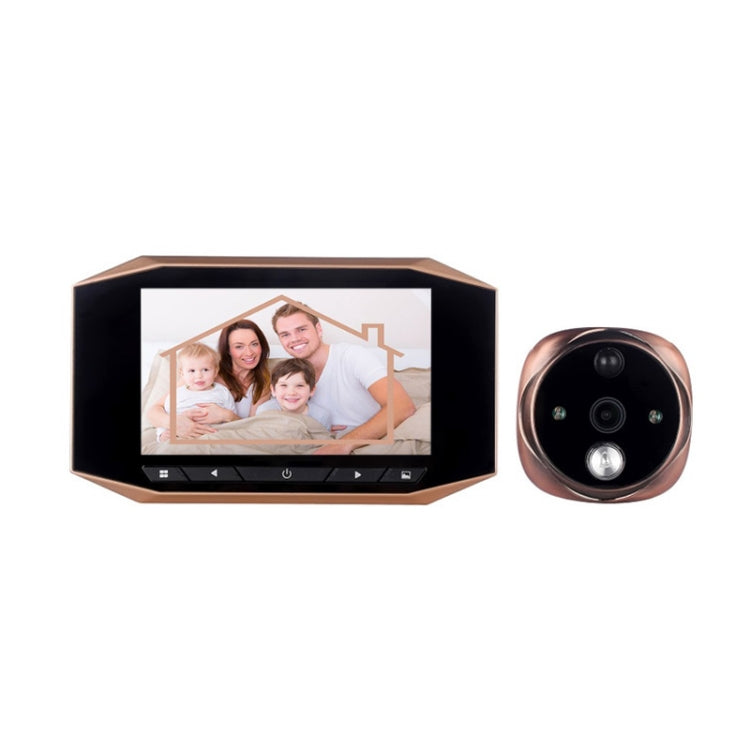 M525 Schermo TFT da 3,5 pollici Videocitofono con fotocamera da 2,0 MP, supporto scheda TF (massimo 32 GB) e rilevamento del movimento, M525