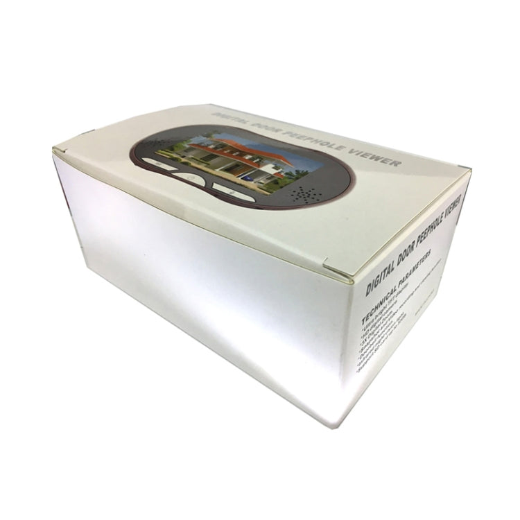 M3506 Schermo TFT a colori da 4,3 pollici Telecamera di sicurezza da 2,0 MP Visualizzatore spioncino per campanello intelligente, M3506