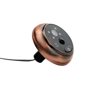 M4300D Schermo TFT a colori da 4,3 pollici Videocamera di sicurezza da 3,0 MP Campanello intelligente, supporto scheda TF (32 GB massimo) e visione notturna e rilevamento del movimento, M4300D Black, M4300D