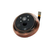 M4300D Schermo TFT a colori da 4,3 pollici Videocamera di sicurezza da 3,0 MP Campanello intelligente, supporto scheda TF (32 GB massimo) e visione notturna e rilevamento del movimento, M4300D Black, M4300D