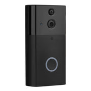 VESAFE HD 720P Telecamera di sicurezza Smart WiFi Videocitofono campanello, supporto scheda TF e visione notturna a infrarossi e app di rilevamento del movimento per IOS e Android, VS-A5 Black, VS-A4 Silver