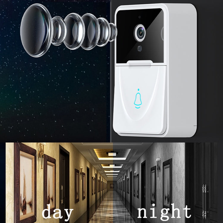 Campanello video intelligente WiFi DoorBell X3 VGA con campanello, supporto per visione notturna, DoorBell X3