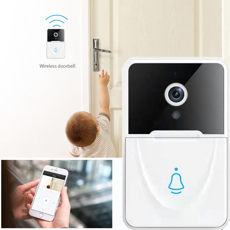 Campanello video intelligente WiFi DoorBell X3 VGA con campanello, supporto per visione notturna, DoorBell X3