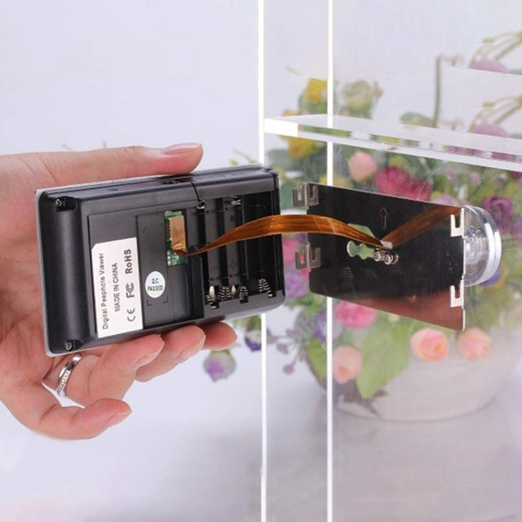Spioncino digitale con schermo 3,5" e telecamera 1MP