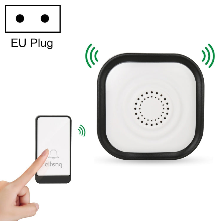 AITENG V029J Campanello Wi-Fi wireless senza batteria, presa europea, WD0044A, WD0044B, WD0044C