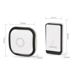 Campanello Wi-Fi wireless senza batteria con spina europea