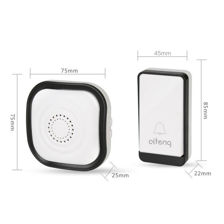 Campanello Wi-Fi wireless senza batteria con spina europea