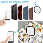 Campanello Wi-Fi wireless senza batteria con spina europea
