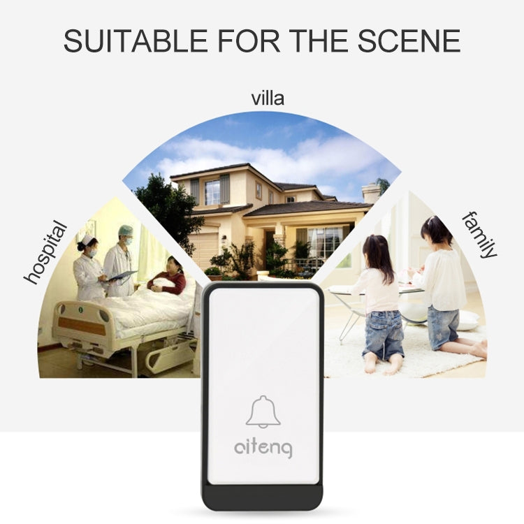 Campanello Wi-Fi wireless senza batteria con spina europea