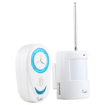 Orologio OULIA 220V con sensore wireless per porta, elettroguardia, spina americana, US Plug