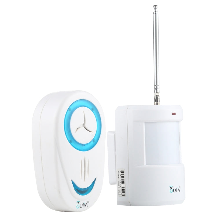 Orologio OULIA 220V con sensore wireless per porta, elettroguardia, spina americana, US Plug