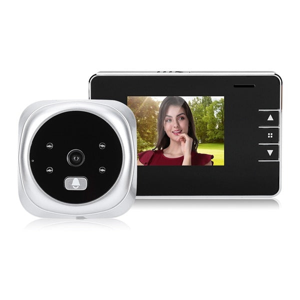 Campanello per porta spioncino digitale con schermo da 2,8 anni, schermo da 2,8 pollici, telecamera di sicurezza da 0,3 MP, 2.8Y