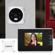 Campanello per porta spioncino digitale con schermo da 2,8 anni, schermo da 2,8 pollici, telecamera di sicurezza da 0,3 MP, 2.8Y